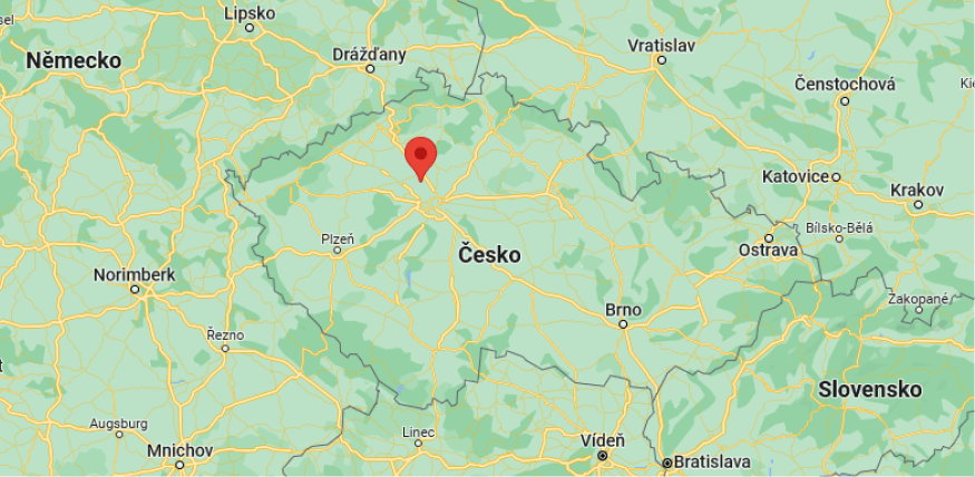 Mapa ČR